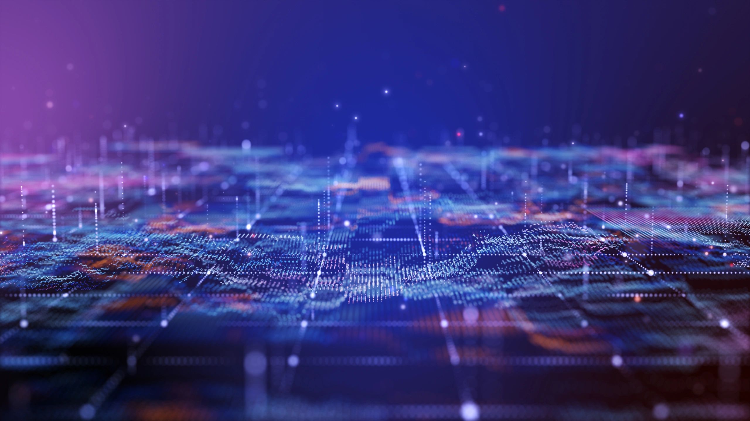 blockchain technology abstract
