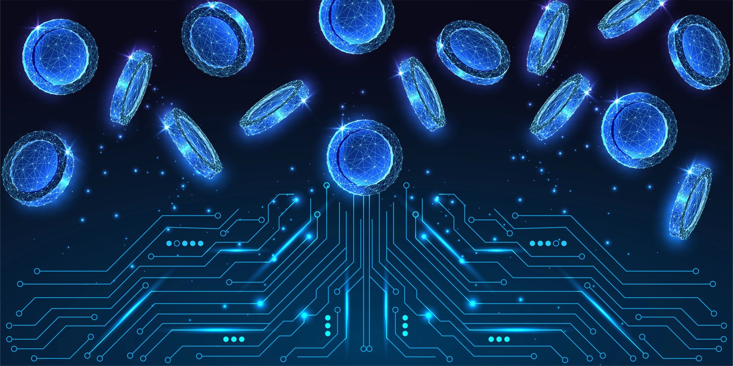 cryptocurrency token visual