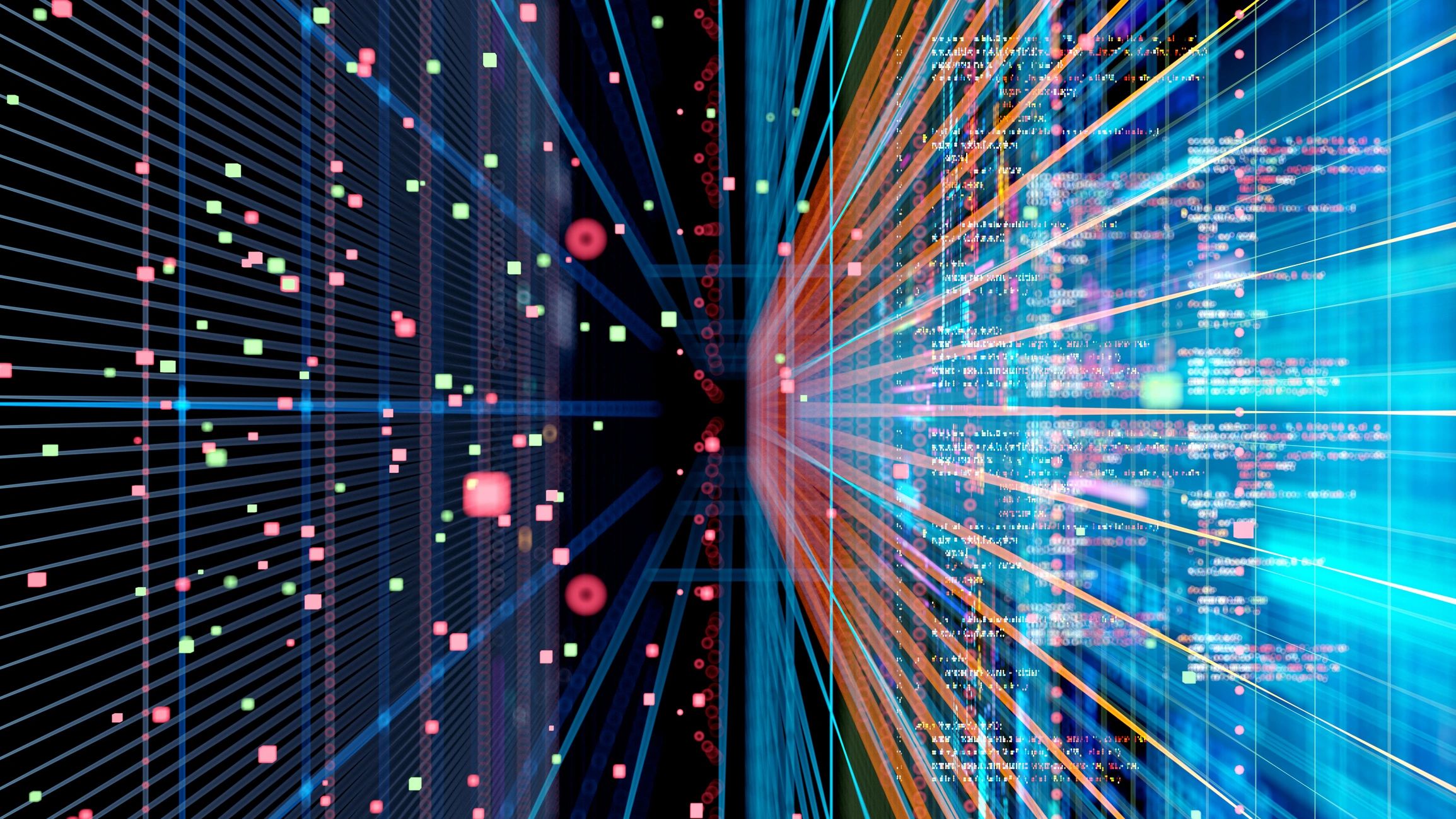 blockchain technology abstract